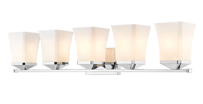 Z-Lite Darcy Vanity 5-Light Chrome | Lighting House Orillia