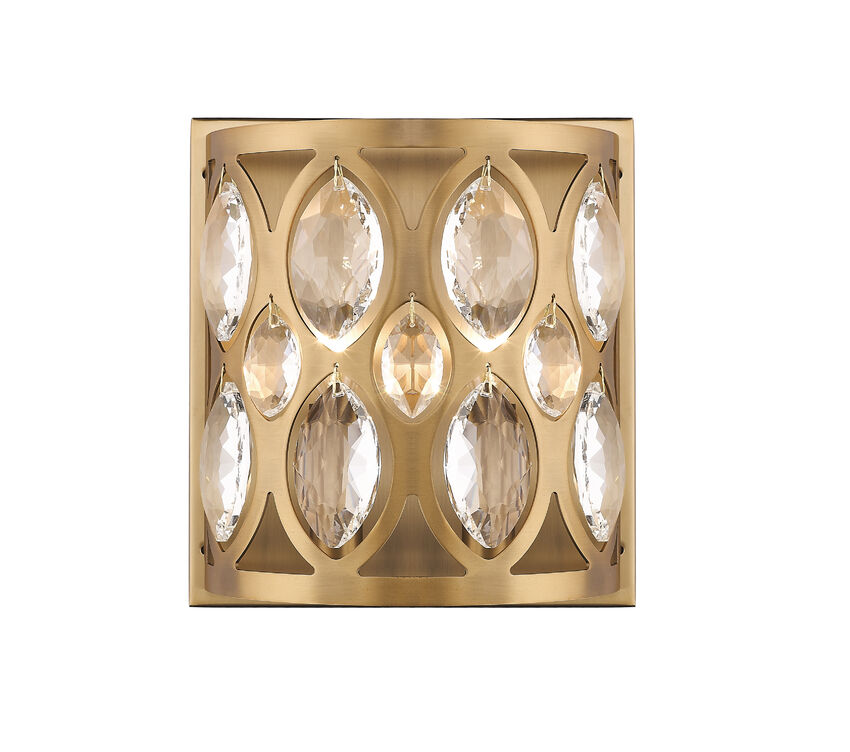 Z-Lite Dealey 2-Light Crystal Wall Sconce | Lighting House Orillia