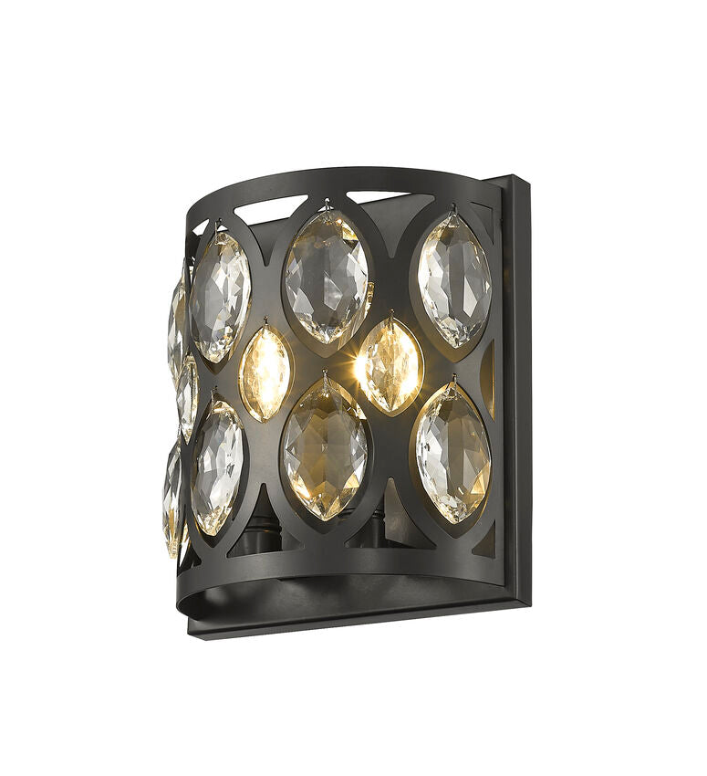 Z-Lite Dealey Wall Sconce Matte Black | Lighting House Orillia