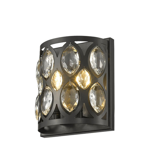 Z-Lite Dealey Wall Sconce Matte Black | Lighting House Orillia