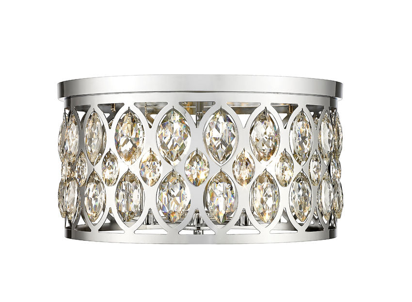 Z-Lite Dealey Flush Mount 5-Light Chrome | Lighting House Orillia