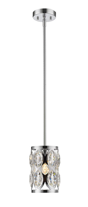 Z-Lite Dealey Mini Pendant Chrome | Lighting House Orillia