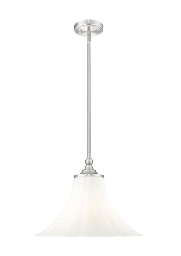 Z-Lite Pendant Fleur 16 inch Brushed Nickel - Lighting House Orillia