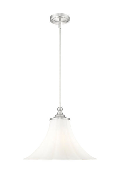 Z-Lite Pendant Fleur 16 inch Brushed Nickel - Lighting House Orillia
