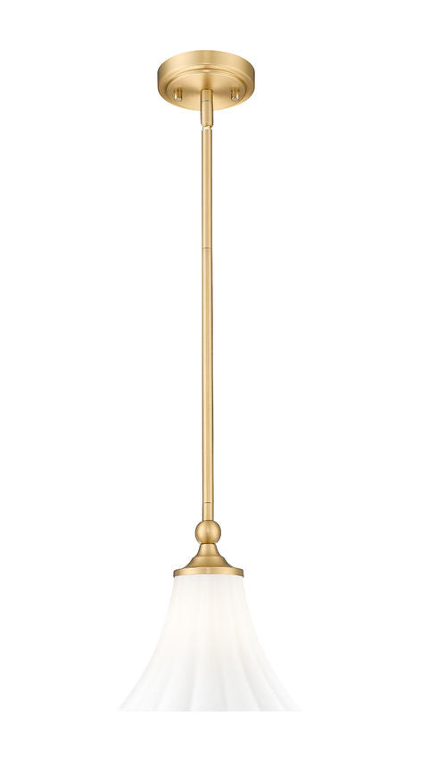 Z-Lite Pendant Fleur 8 inch Modern Gold - Lighting House Orillia
