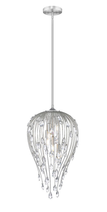 Z-Lite Pendant Gabriella 15 inch Brushed Nickel - Lighting House Orillia