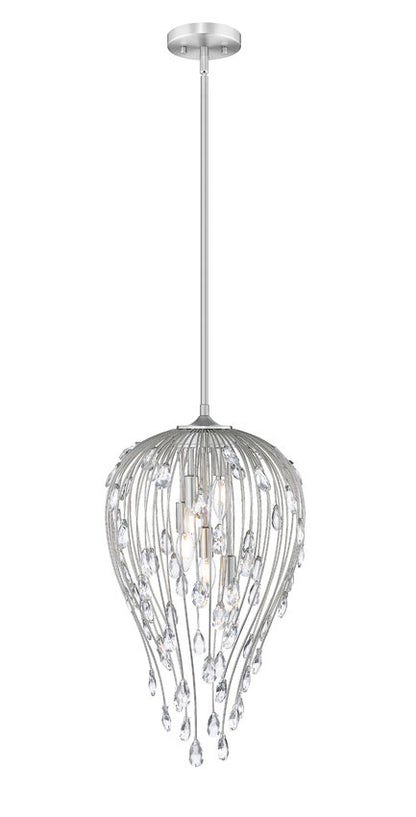 Z-Lite Pendant Gabriella 15 inch Brushed Nickel - Lighting House Orillia