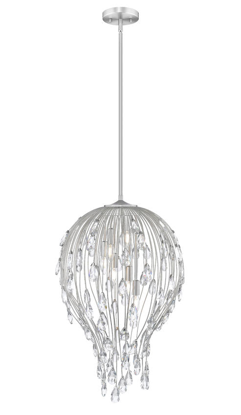 Z-Lite Pendant Gabriella 18 inch Brushed Nickel - Lighting House Orillia