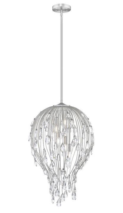 Z-Lite Pendant Gabriella 18 inch Brushed Nickel - Lighting House Orillia