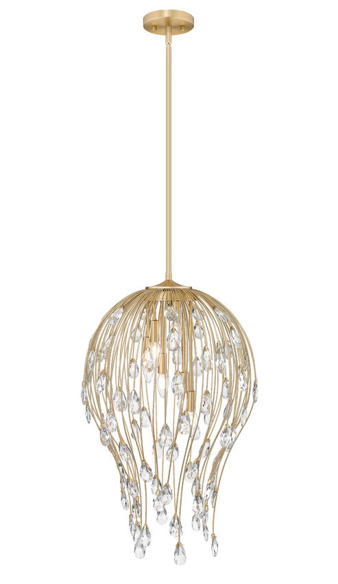 Z-Lite Pendant Gabriella 18 inch Modern Gold - Lighting House Orillia
