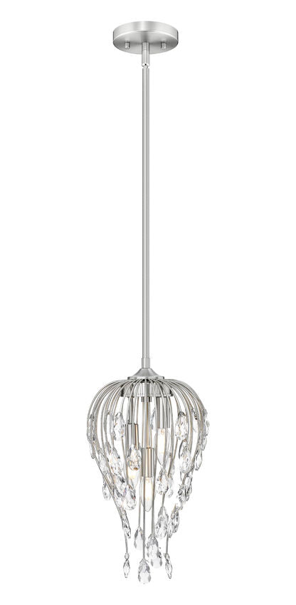 Z-Lite Pendant Gabriella 9 inch Brushed Nickel - Lighting House Orillia
