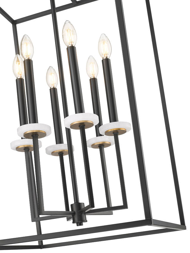 Z-Lite Gaultier Chandelier Interior Lifestyle Angle