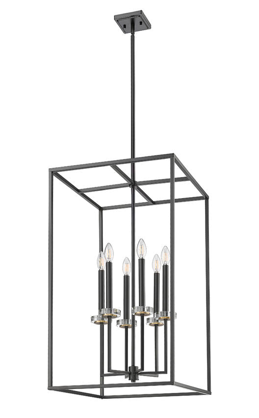 Z-Lite Gaultier Chandelier Night Lighting