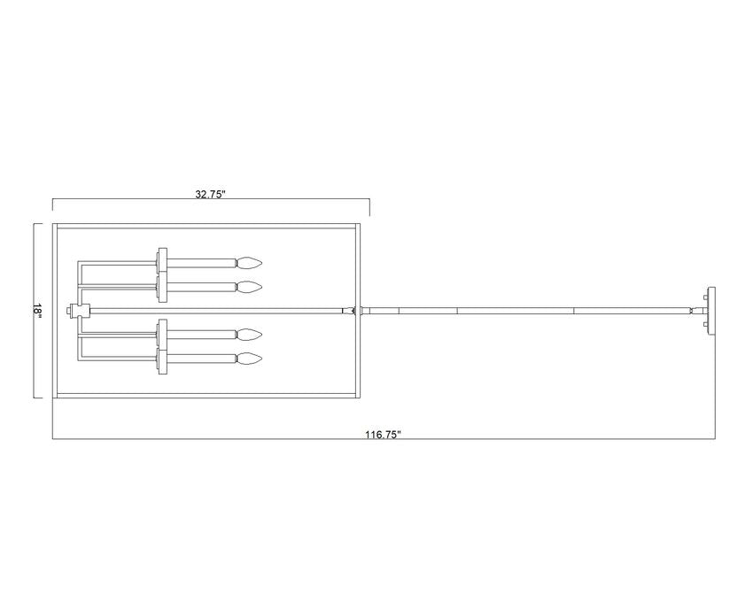 Z-Lite Gaultier Chandelier Dimensions