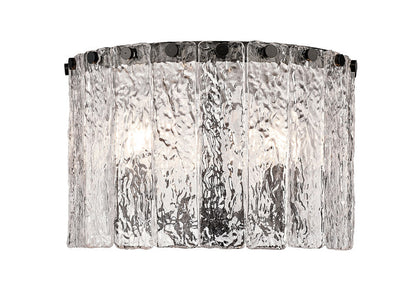 Z-Lite Glacier Flush Mount 3-Light Matte Black | Lighting House Orillia