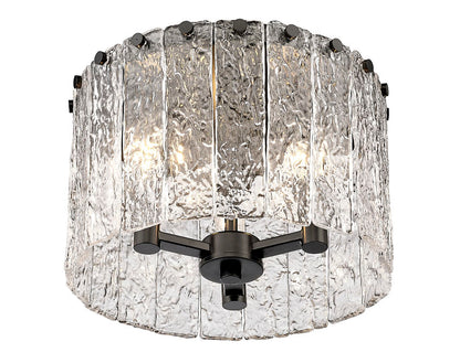 Z-Lite Glacier Flush Mount Hallway Interior Lifestyle