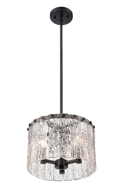 Z-Lite Glacier Pendant Foyer Interior Lifestyle