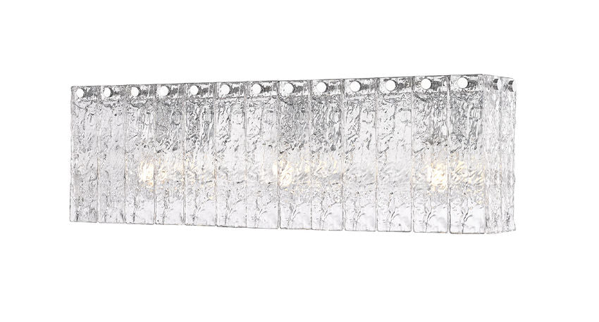 Z-Lite Glacier Vanity Light 3-Light Chrome