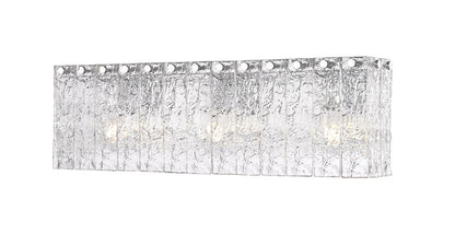 Z-Lite Glacier Vanity Light 3-Light Chrome