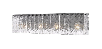 Z-Lite Glacier Vanity Light 4-Light Matte Black