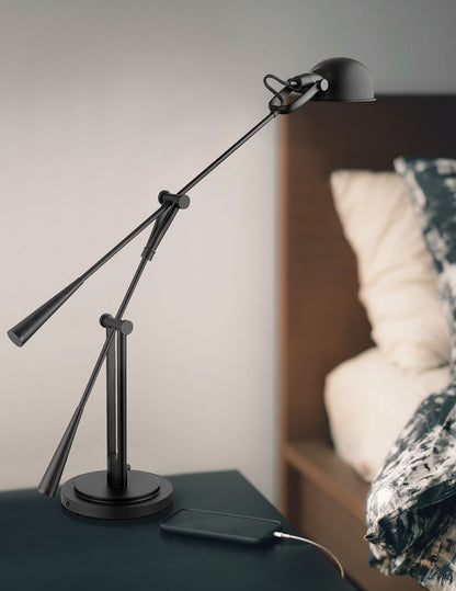 Z-Lite Grammercy Park Table Lamp Arm Detail | Lighting House Orillia