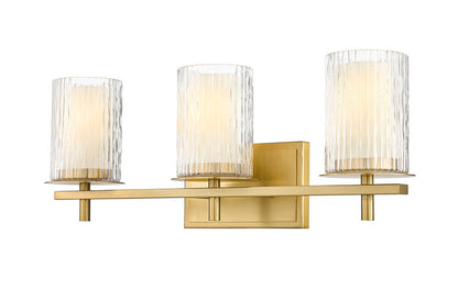 Z-Lite Grayson Vanity Light 3-Light Modern Gold