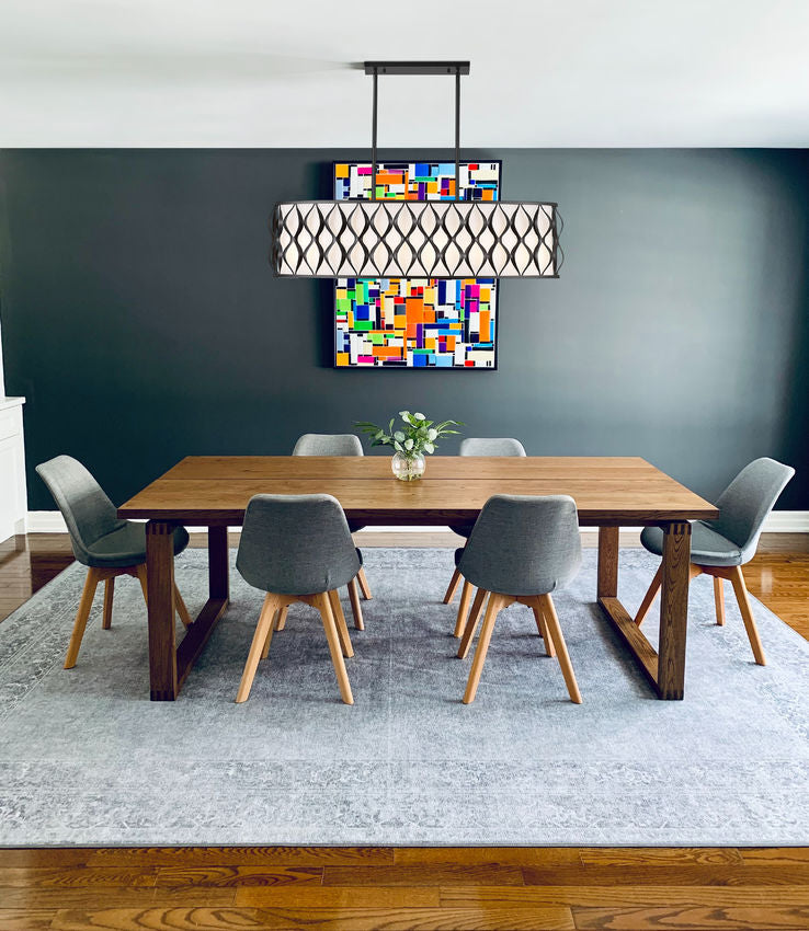 Z-Lite Harden Linear Chandelier Frame Detail | Lighting House Orillia