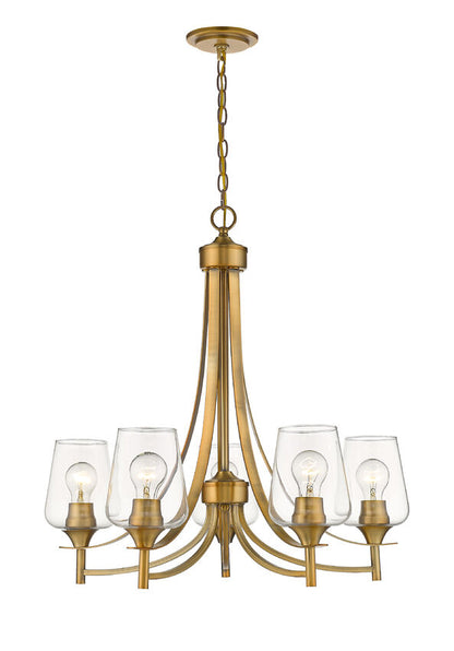 Z-Lite Joliet Chandelier Olde Brass