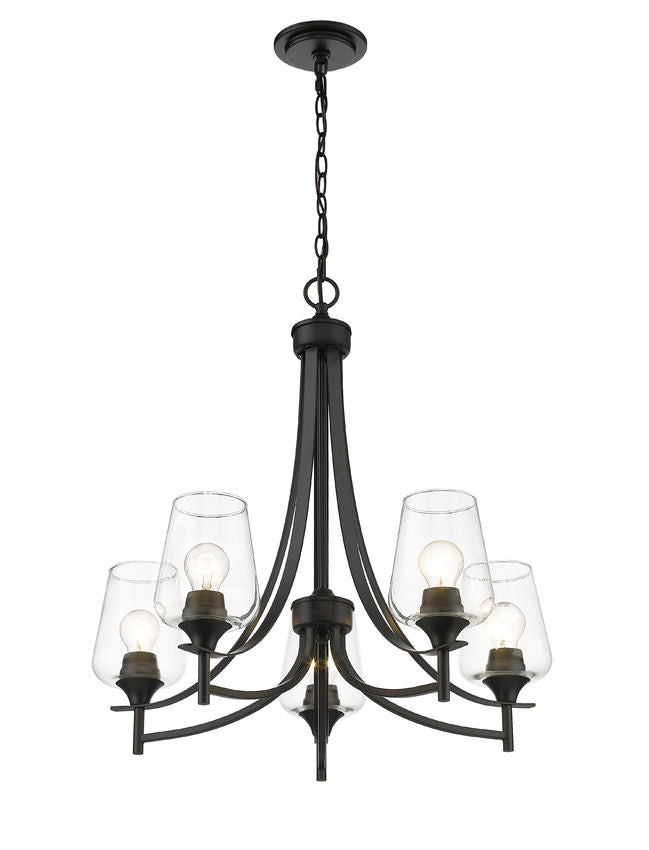 Z-Lite Joliet Chandelier Living Room Interior Lifestyle