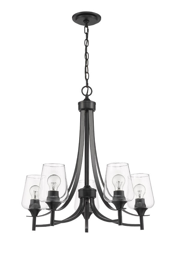 Z-Lite Joliet Chandelier Night Lighting