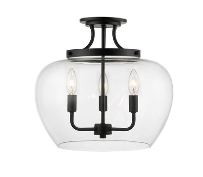 Z-Lite Joliet Semi-Flush Mount Kitchen Interior Lifestyle