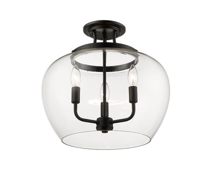 Z-Lite Joliet Semi-Flush Mount Hallway Interior Lifestyle