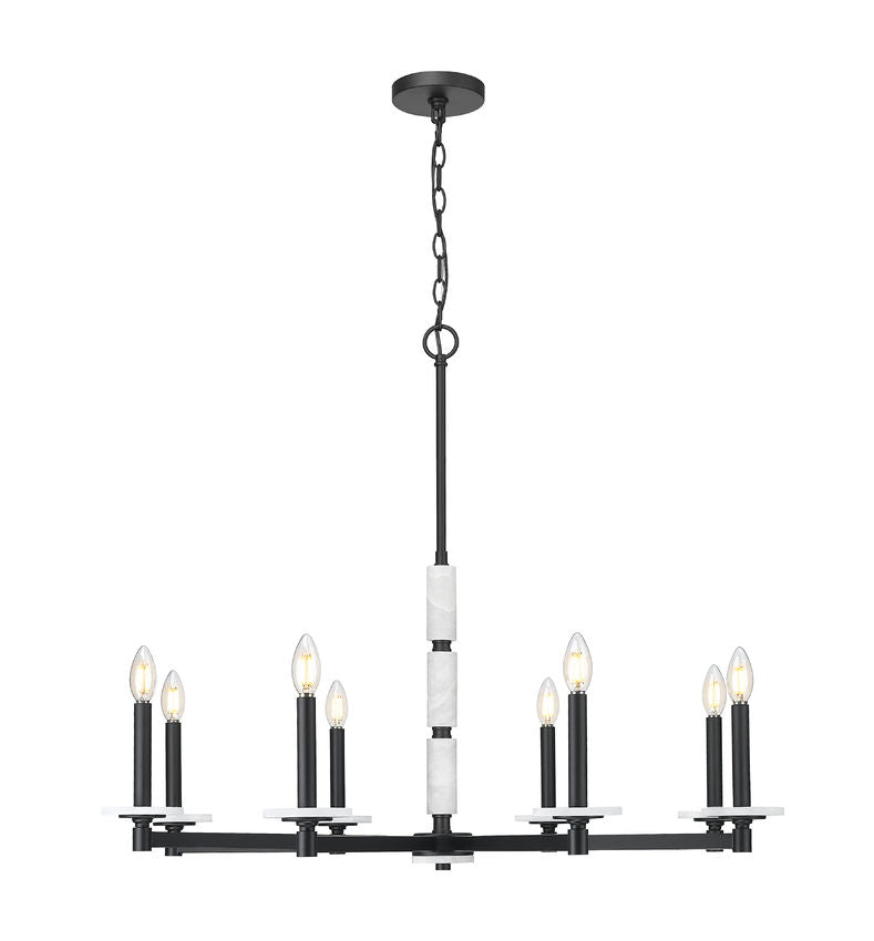 Z-Lite Kaden Chandelier Foyer Interior Lifestyle | Lighting House Orillia