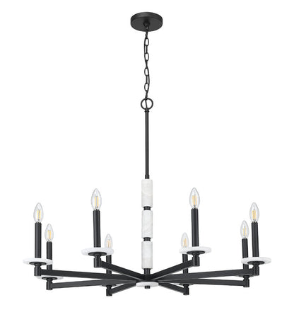 Z-Lite Kaden Chandelier Night Lighting | Lighting House Orillia