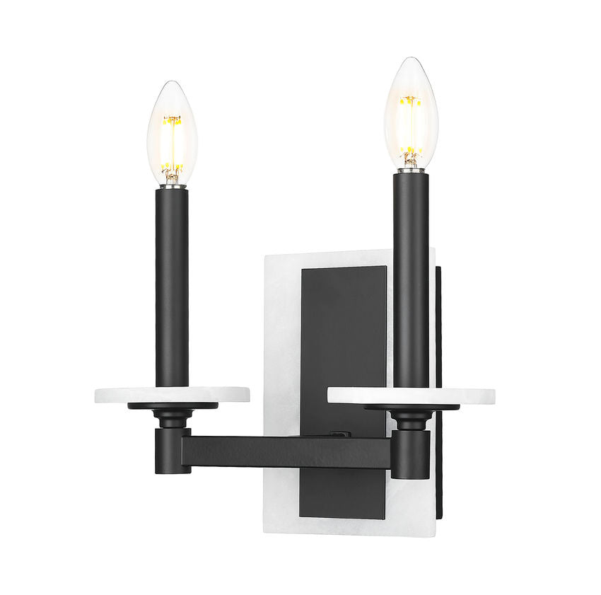 Z-Lite Kaden Wall Sconce Bathroom Interior Lifestyle | Lighting House Orillia