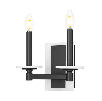 Z-Lite Kaden Wall Sconce Bathroom Interior Lifestyle | Lighting House Orillia