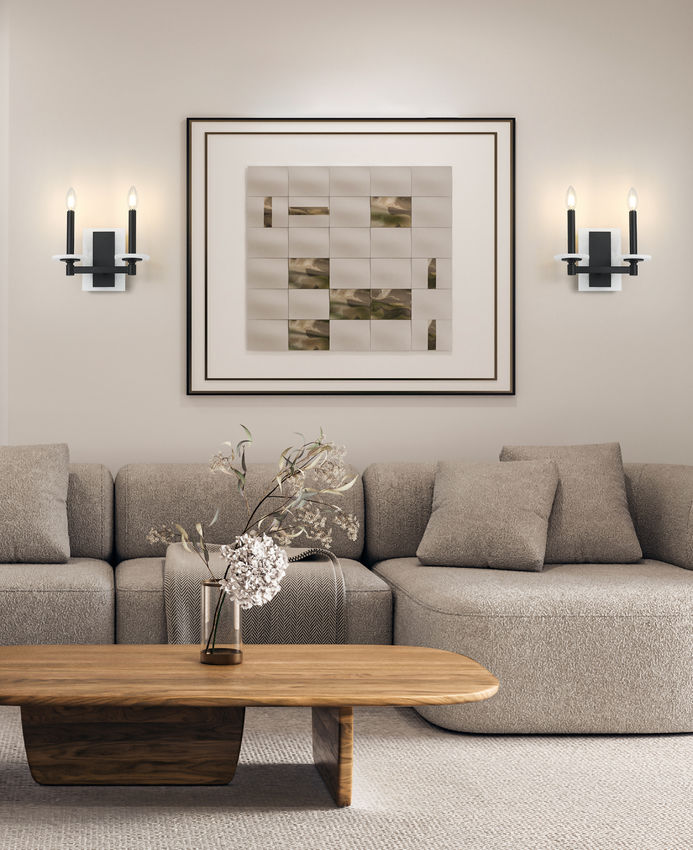 Z-Lite Kaden Wall Sconce Alabaster Detail | Lighting House Orillia