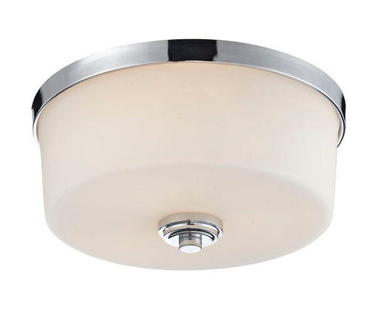 Z-Lite Lamina Flush Mount Chrome | Lighting House Orillia