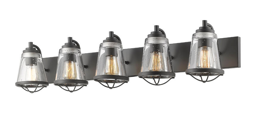 Z-Lite Mariner Vanity Light 5-Light Bronze
