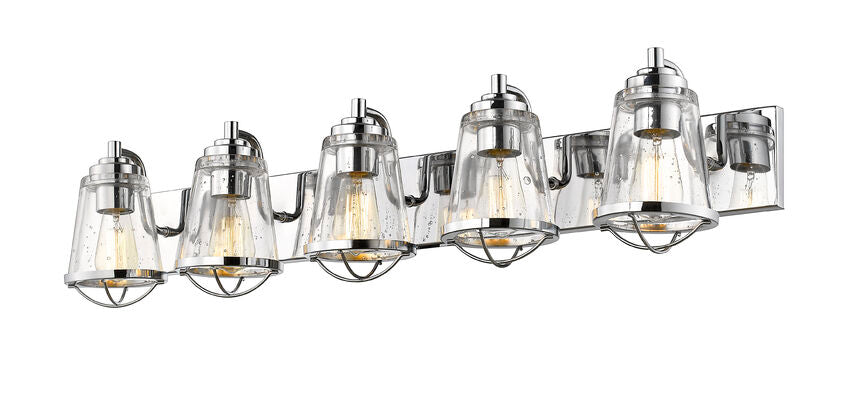 Z-Lite Mariner Vanity Light 5-Light Chrome