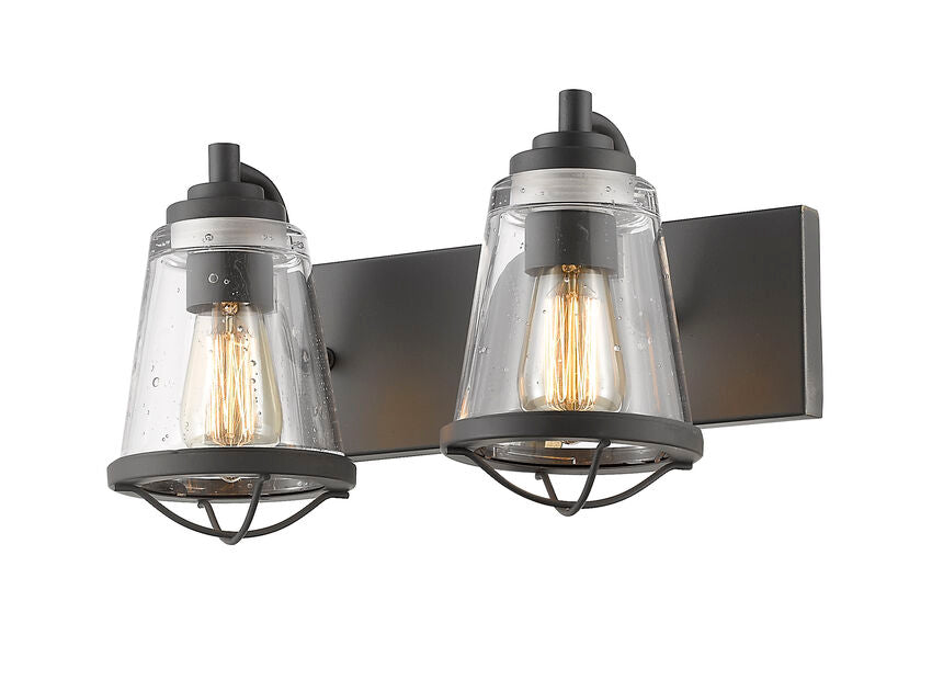 Z-Lite Mariner Vanity Light 2-Light Bronze
