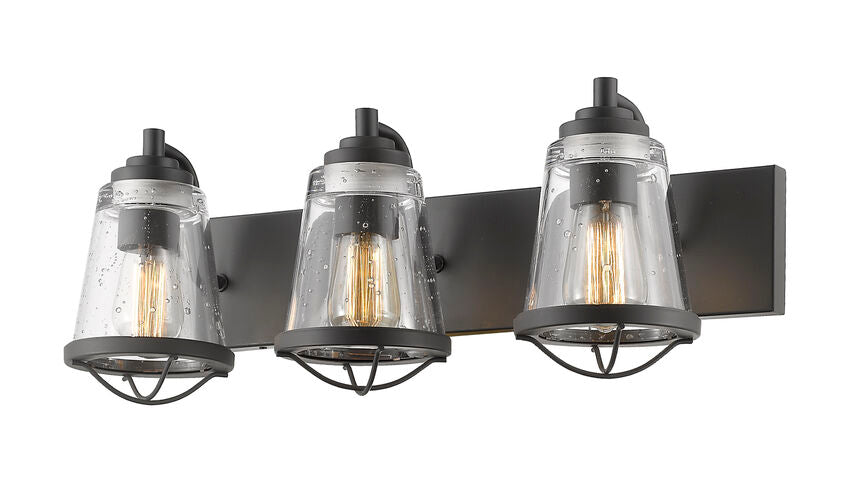 Z-Lite Mariner Vanity Light 3-Light Bronze