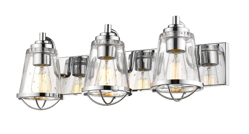 Z-Lite Mariner Vanity Light 3-Light Chrome