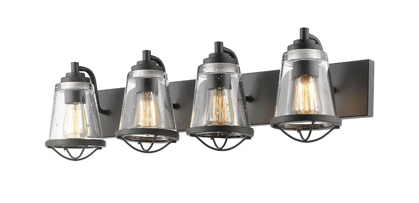 Z-Lite Mariner Vanity Light 4-Light Bronze
