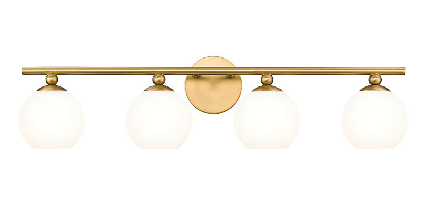 Z-Lite Neoma Vanity Light 4-Light Modern Gold