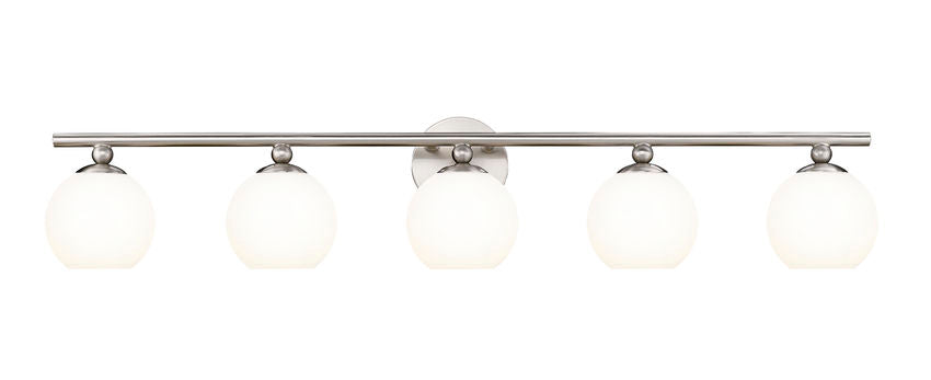 Z-Lite Neoma Vanity Light 5-Light Brushed Nickel