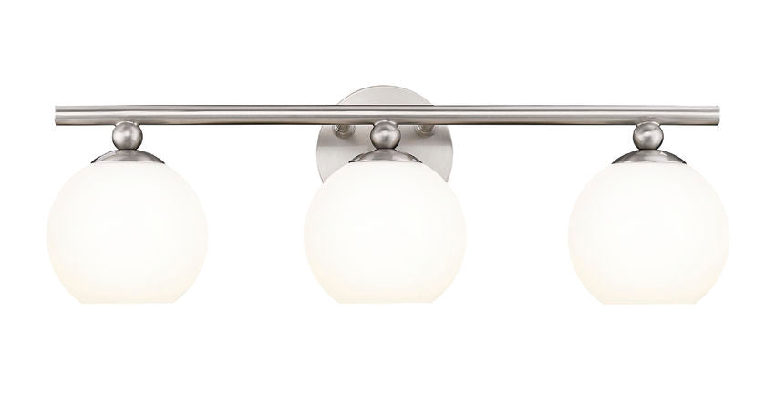 Z-Lite Neoma Vanity Light 3-Light Brushed Nickel