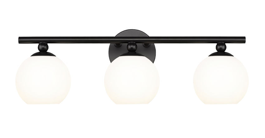 Z-Lite Neoma Vanity Light 3-Light Matte Black