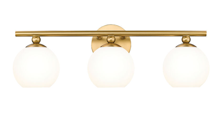 Z-Lite Neoma Vanity Light 3-Light Modern Gold