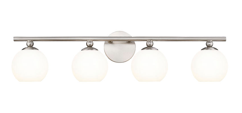 Z-Lite Neoma Vanity Light 4-Light Brushed Nickel